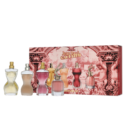 Conjunto de miniaturas femeninas de J.P. Gaultier