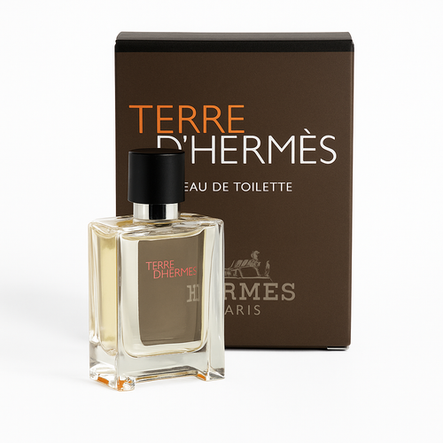 Terre d'Hermes 5ml Mini Splash Parfum Rare EdT Hombres