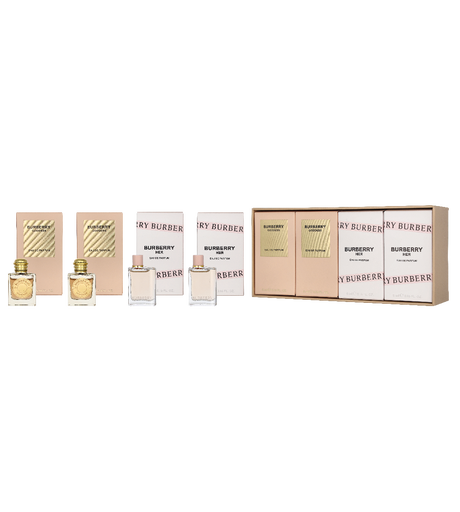 Conjunto de miniaturas para mujer de Burberry